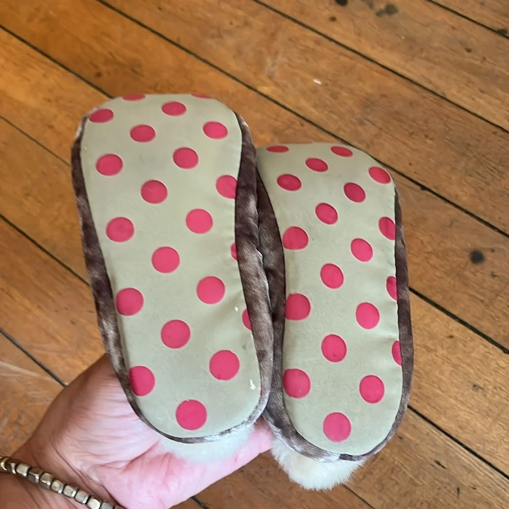Mini Boden bunny slippers
